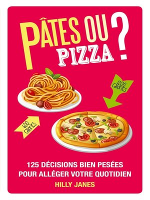 cover image of Pâtes ou pizza?